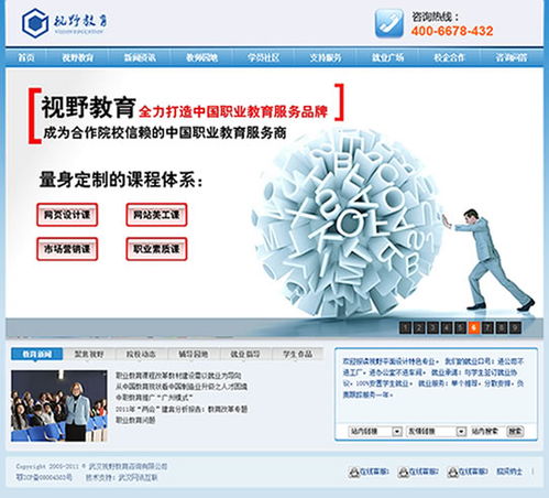 武汉视野教育咨询网站正式上线，开启教育服务新篇章